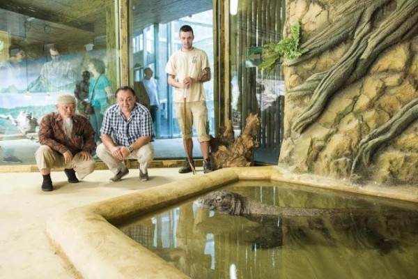 Dr. Bambang Triana, the director of the Ragunan Zoo in Jakarta spent the last week at our zoo, in Sosto. 