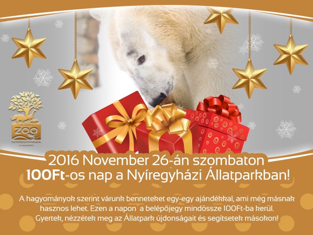 2016 november 26-án 100Ft-ba kerül a belépőjegy cikk kiemelő képe