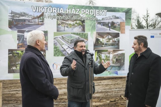 Újabb nagyszabású beruházás alapkövét helyezték el Állatparkunkban, december 18-án. cikk kiemelő képe